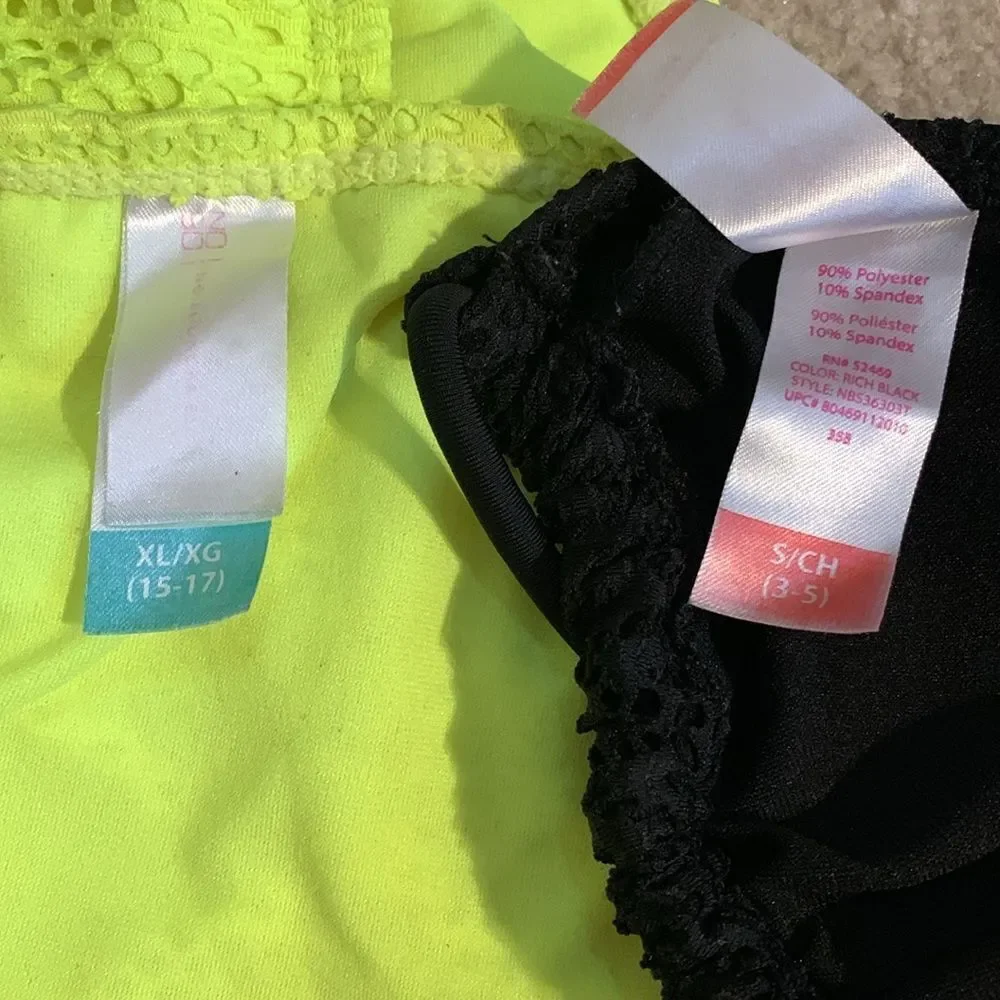 No Boundaries Multi color bikini size xl